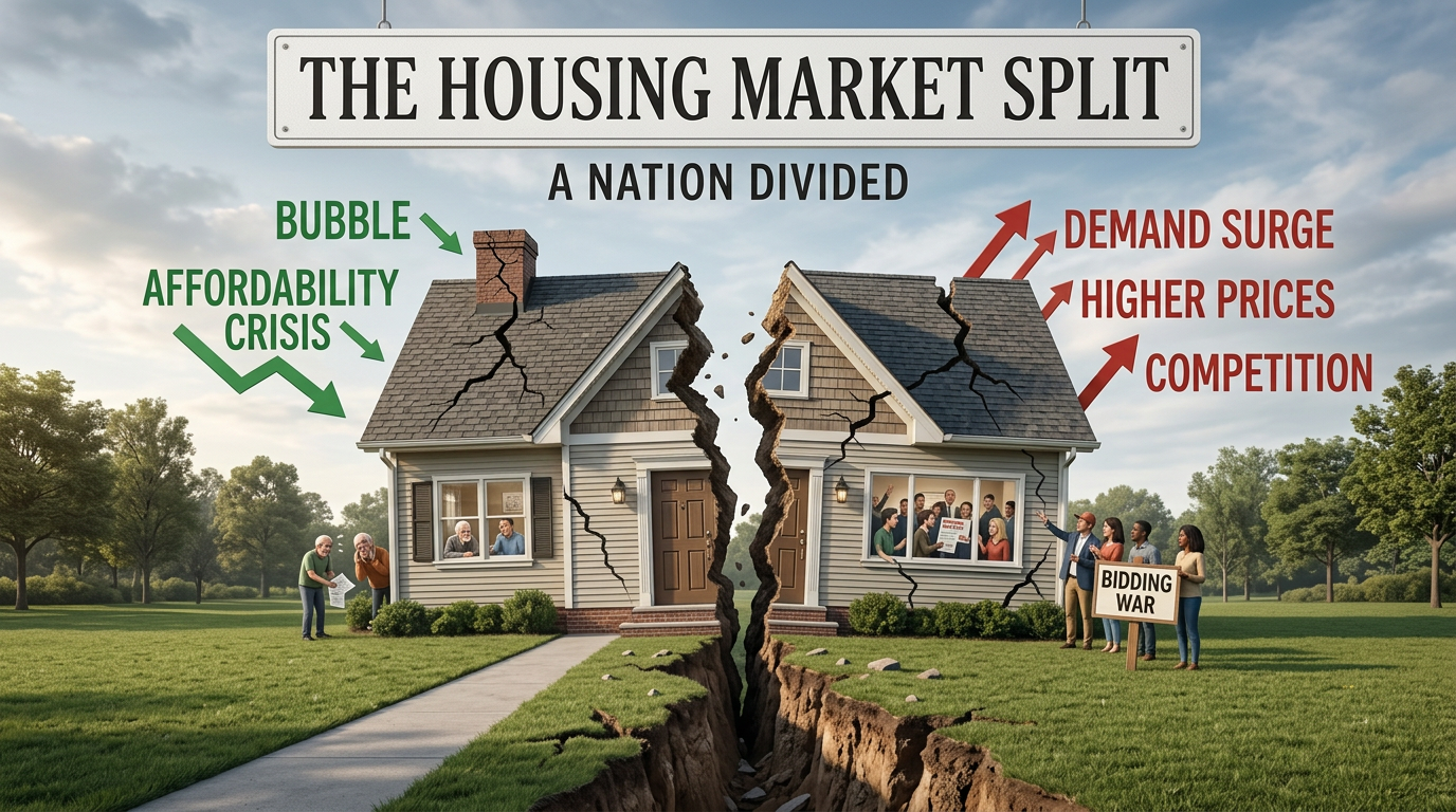 real estate housing Split